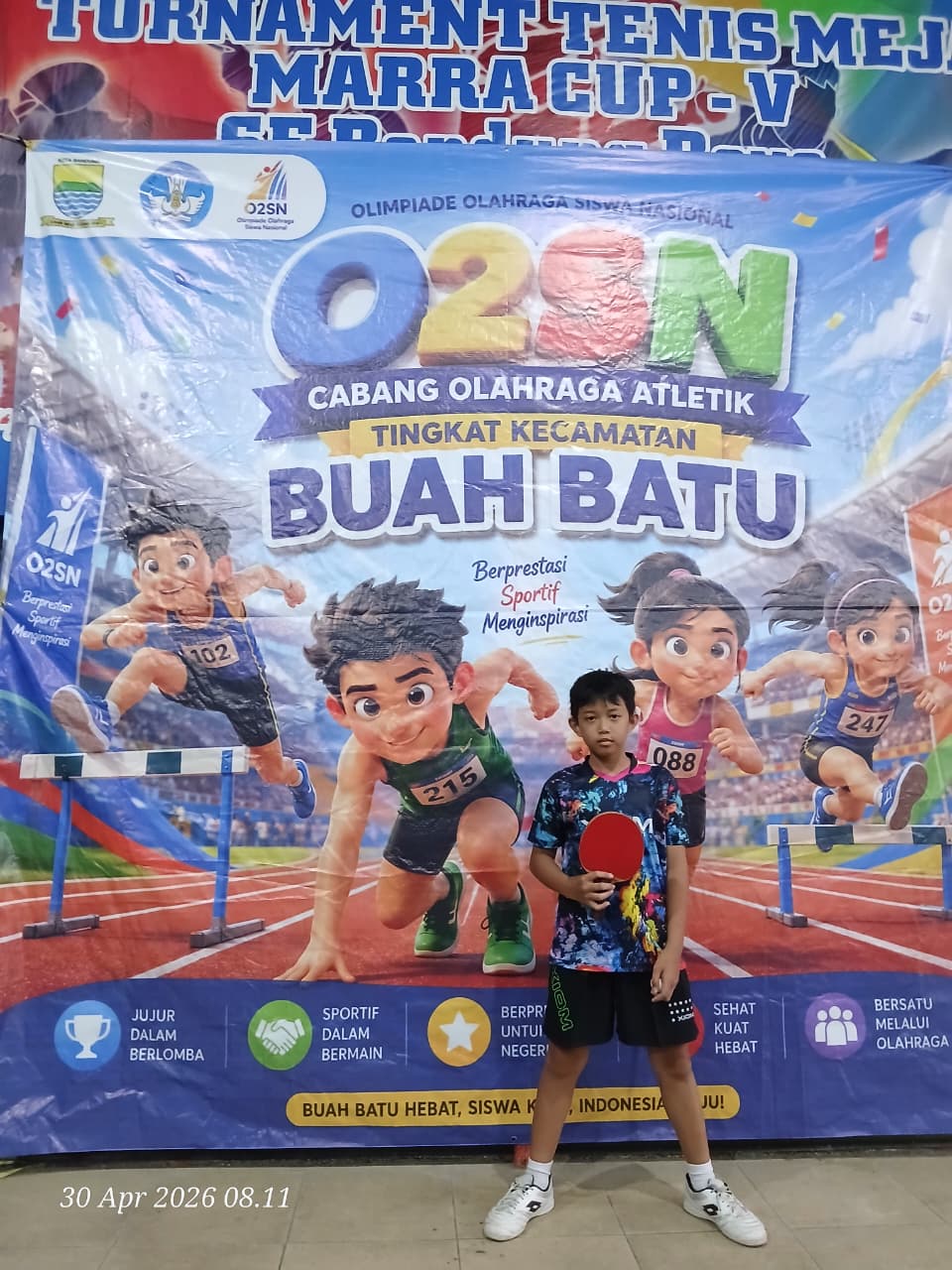 MOHAMMAD AFSAR GHAISAN bersama ARMY Table Tennis Academy — foto 1