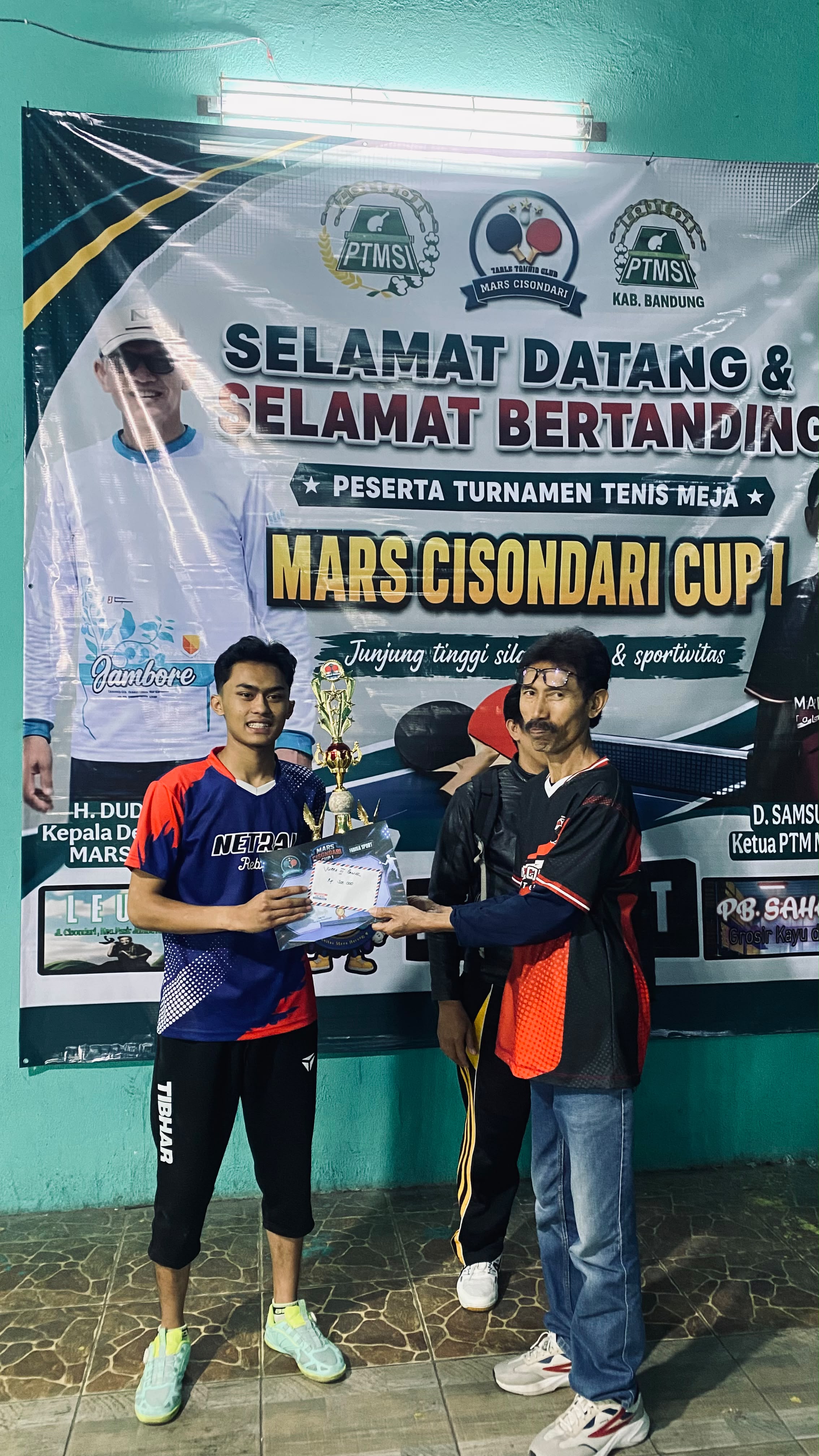 ALFIQRY MAULANA bersama ARMY Table Tennis Academy — foto 1
